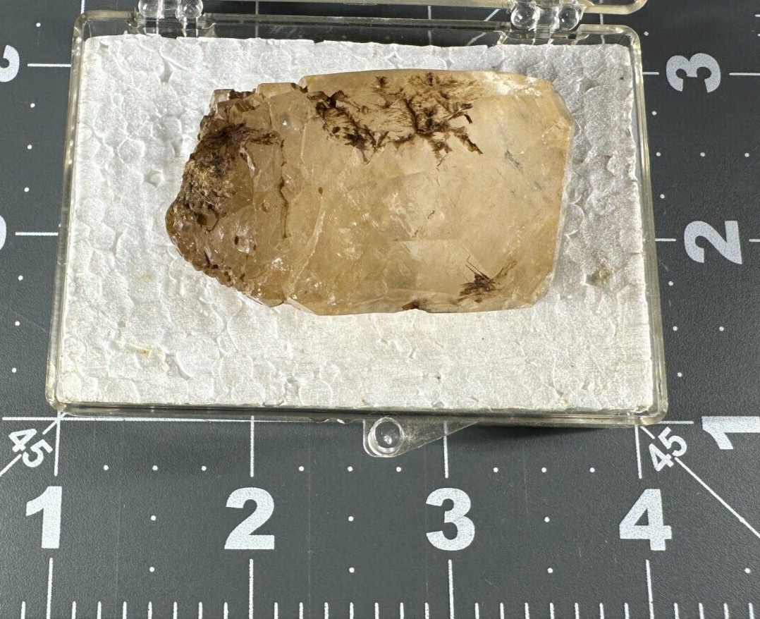 ➤ 1-7/8″ CLEAR “MERCEDES” CALCITE Pleasant Ridge Rensselaer Indiana VIDEO➤440