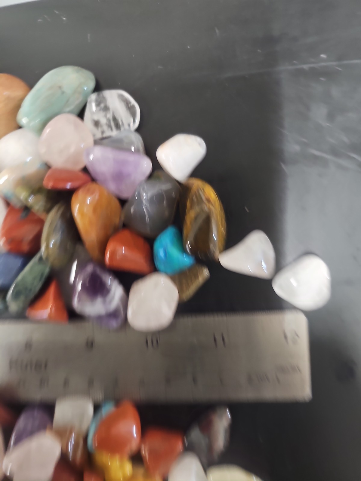 2 lb Wholesale Bulk Lot Assorted Mixed Tumbled Stones 1/2″ to 1-1/4″ Crystals