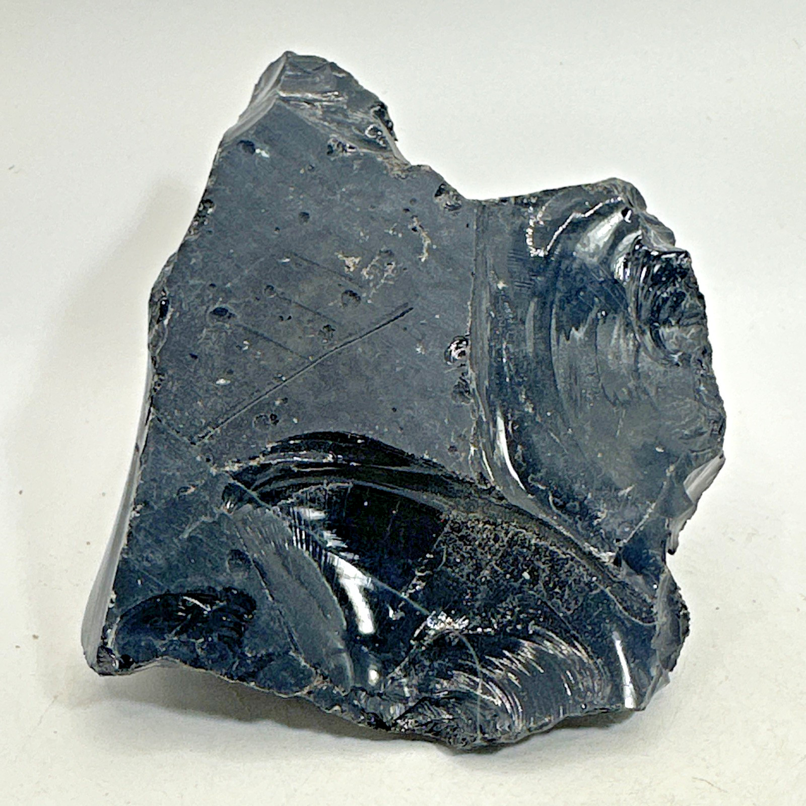 Beautiful Spider Web Obsidian Specimen 320 Grams