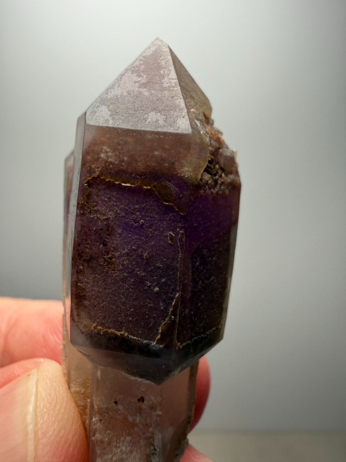 OLD STOCK! Rare Amethyst Scepter with amazing color! Orange River, South Africa!