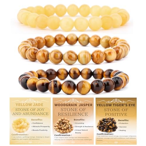 2/3-Pieces 4mm 6mm 8mm Natural Crystal Gemstone – Handmade Reiki Energy