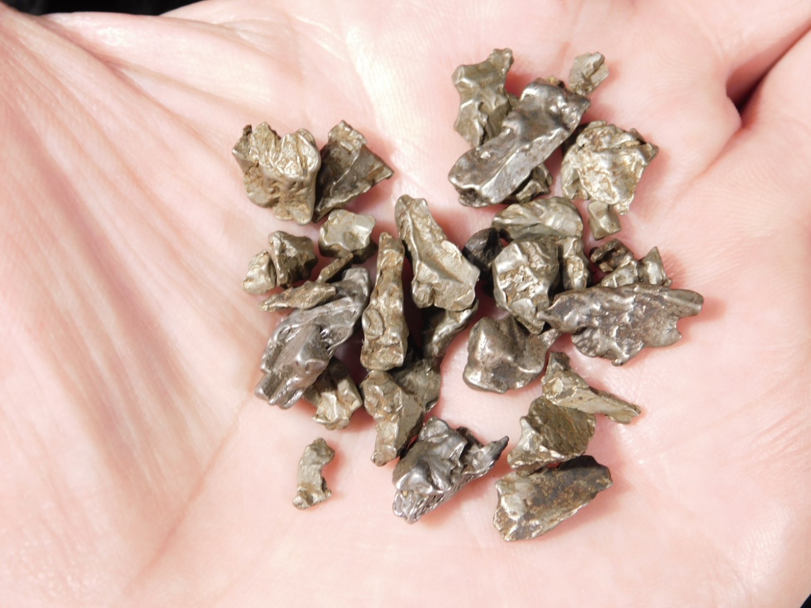 Big Lot of Little Campo Del Cielo METEORITES 100% Authentic Argentina 23.4gr