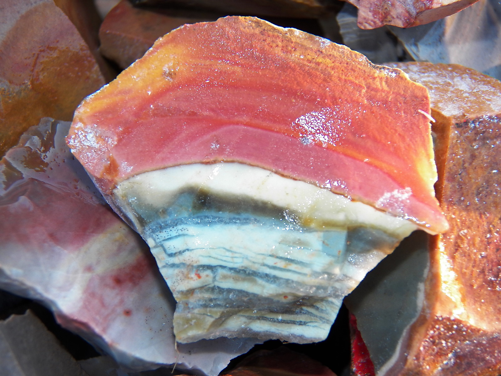 3000 Carat Lots of Desert Jasper Rough – Plus a FREE Faceted Gemstone