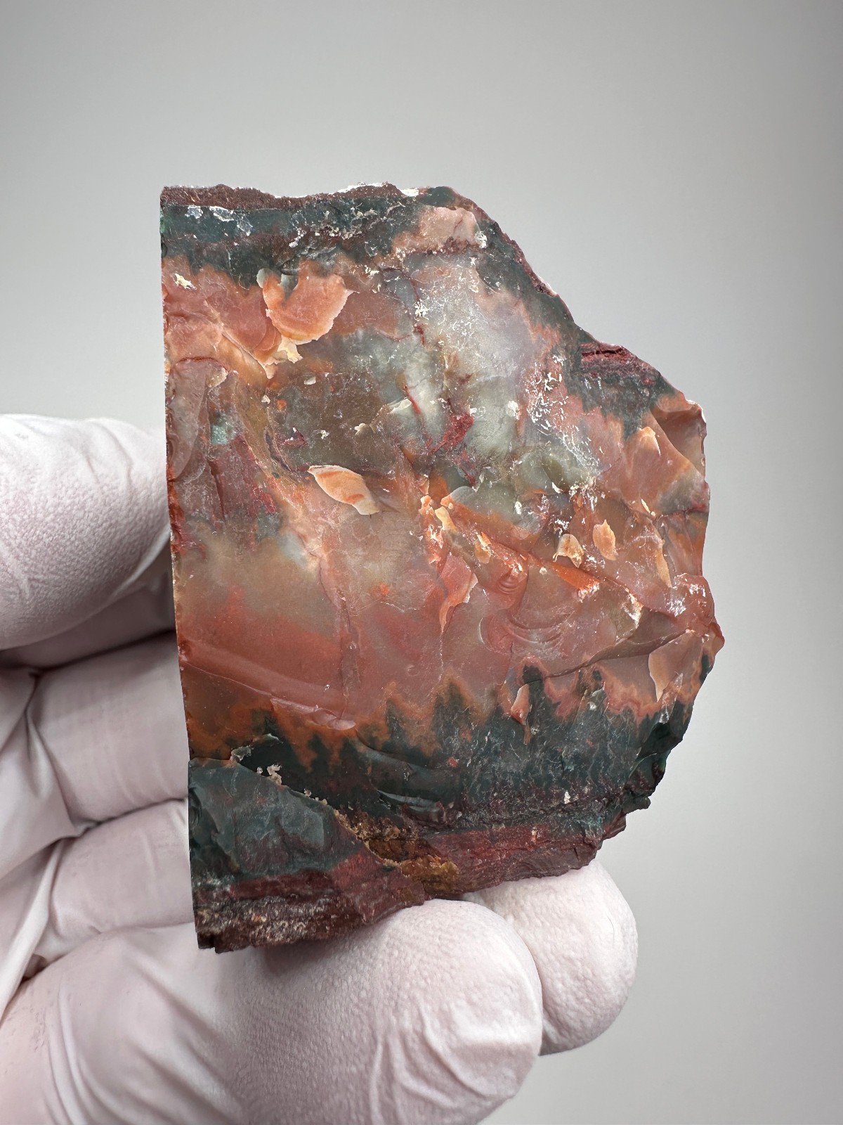 PREMIUM SPECIMEN__RARE Idaho Sunset Jasper / Agate Rough – Lemhi County, Idaho