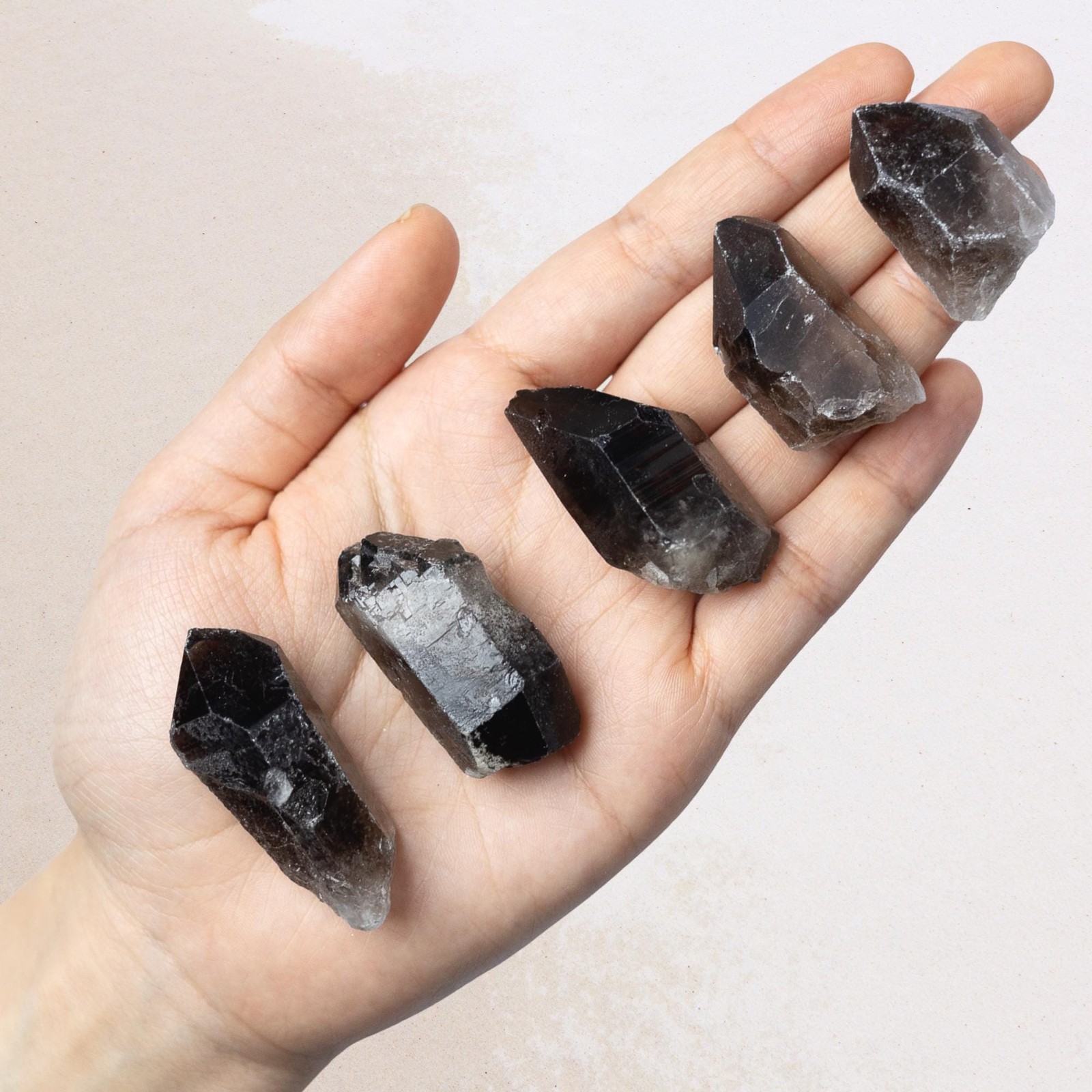 Smoky Quartz Point Natural Smoky Quartz Crystal Rough Specimen Gift Decor