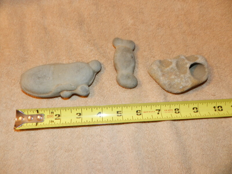 FAIRY STONE CONCRETION 2.0 to 4.0 Lot of 3 Concretions Stones
