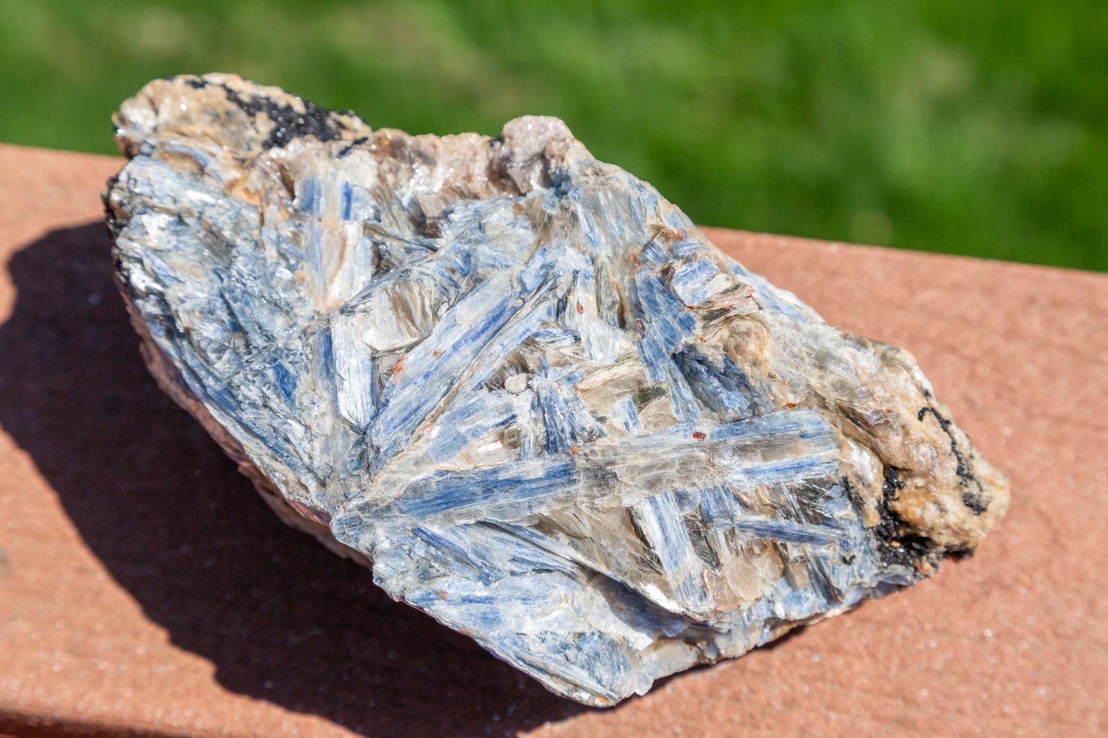 Kyanite with Quartz – 5lb 6.4oz (2449g) – Rough Specimen Crystal w/ Inclusion