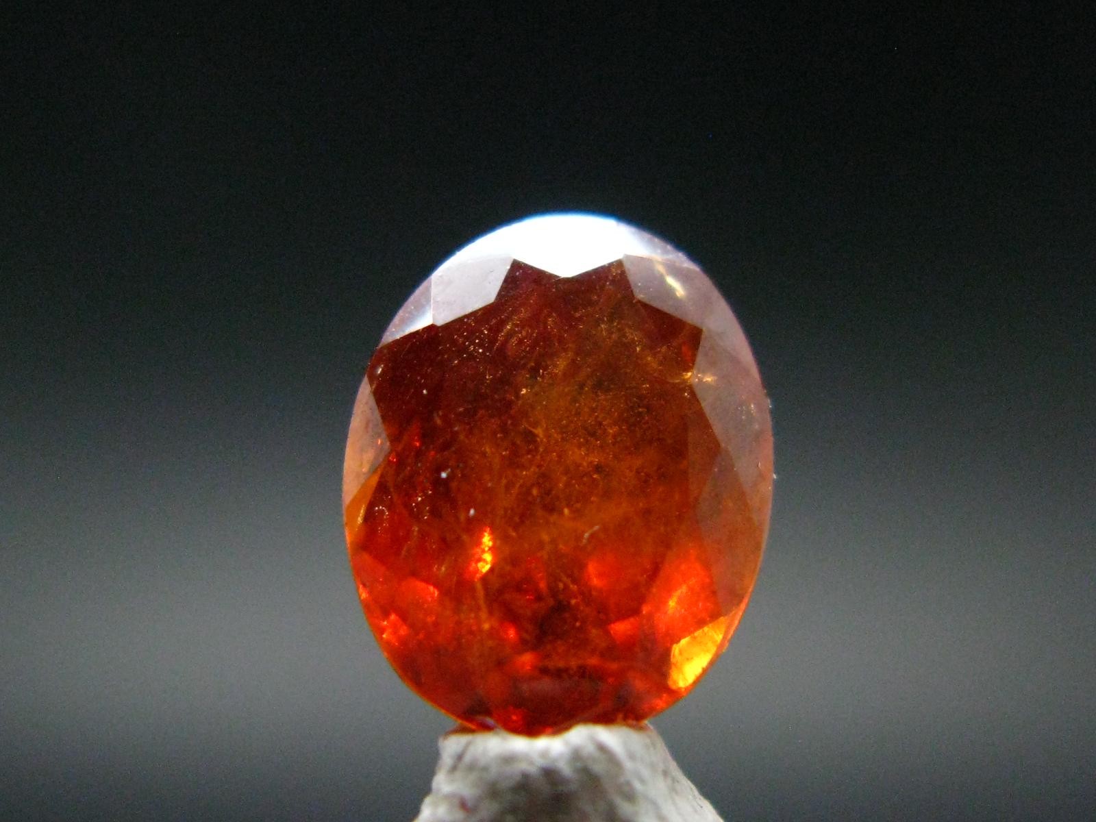 Hessonite Garnet Gem Cut Stone From Sri Lanka – 3.30 Carats