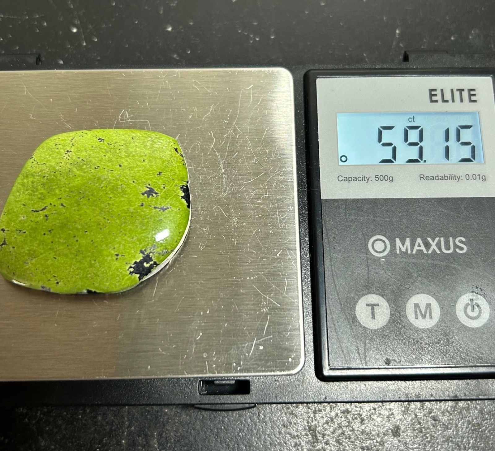 55 ct Natural Carico Lake Turquouse Cabochon