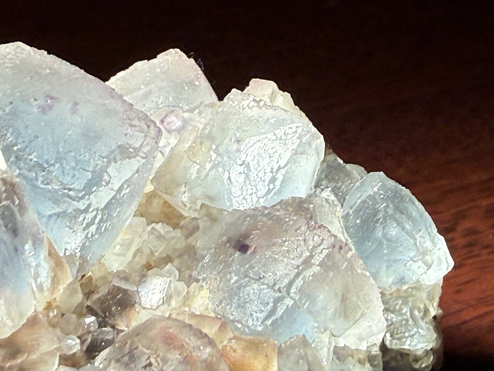 Blue terahexahedral FLUORITE – Hickey No. 1 Mine, Socorro County, New Mexico
