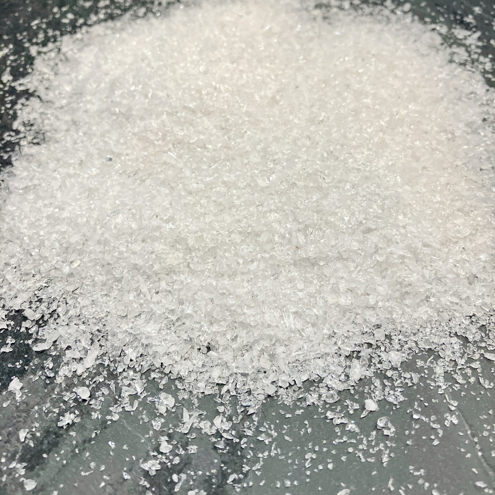Crushed Clear Morganite (Beryl) Sand from Brazil, 0.25mm-2mm for Crystal Art