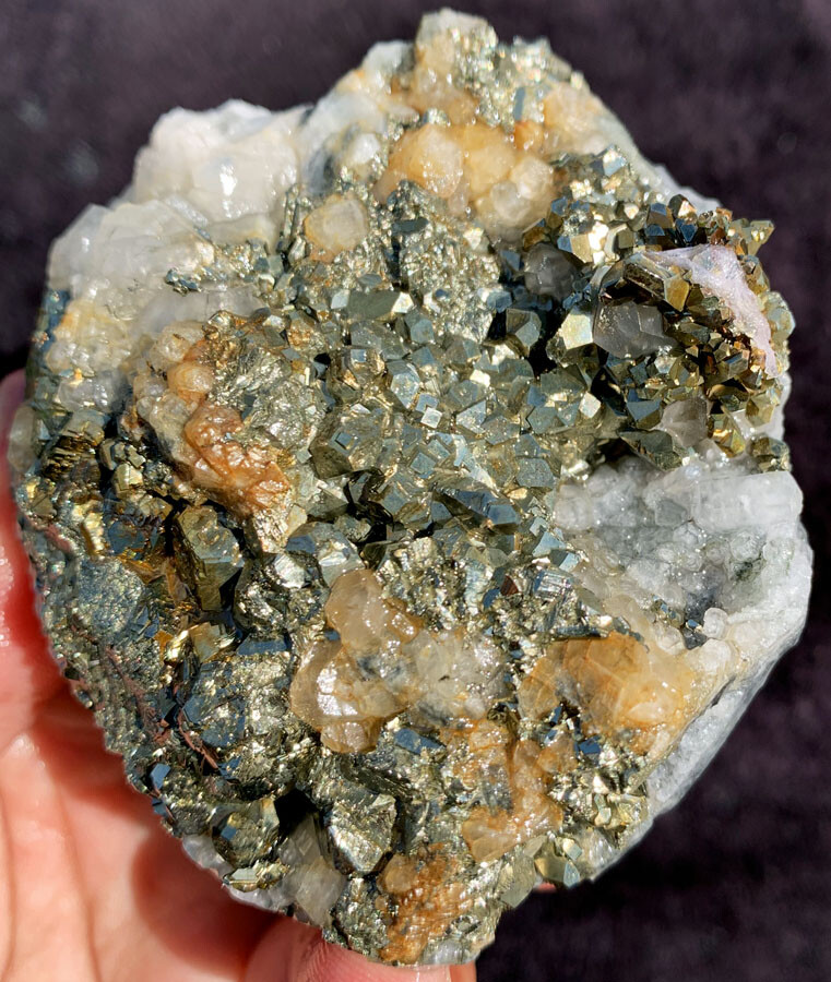 300g Rare&Raw Natural Iron Pyrite Cube Nugget Native Rough Specimen Peru ip1609