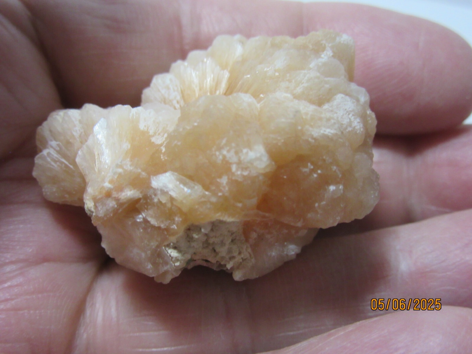 Pink Heulandite 1 5/8″ Quartz Cluster Collectible PHCMC-2s-145