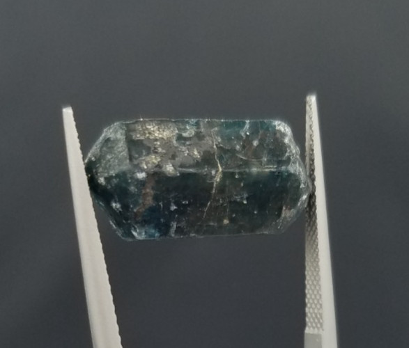 Blue Apatite Crystal – Not Polished 19+ct