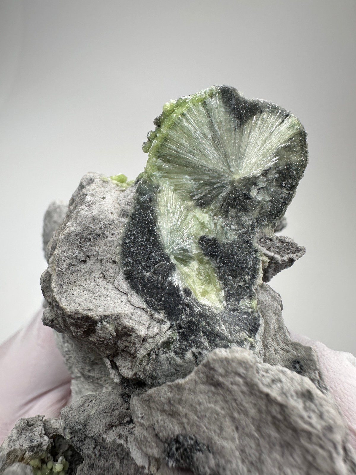 Beautiful Large RARE GREEN Wavellite Specimen from Arkansas
