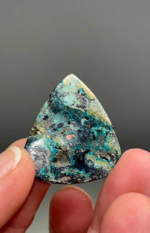 Copper Ore with Blue Chrysocolla – Obi Island, Indonesia