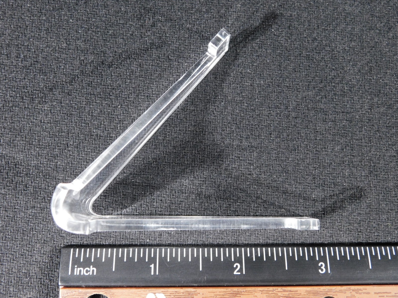 Easel Display Stand Small Size Clear Lucite Low Profile