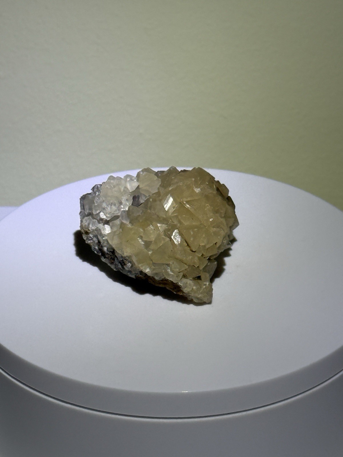 GLOWING Merkaba Calcite Fluorescent & Phosphorescent Mineral Specimen – Mexico