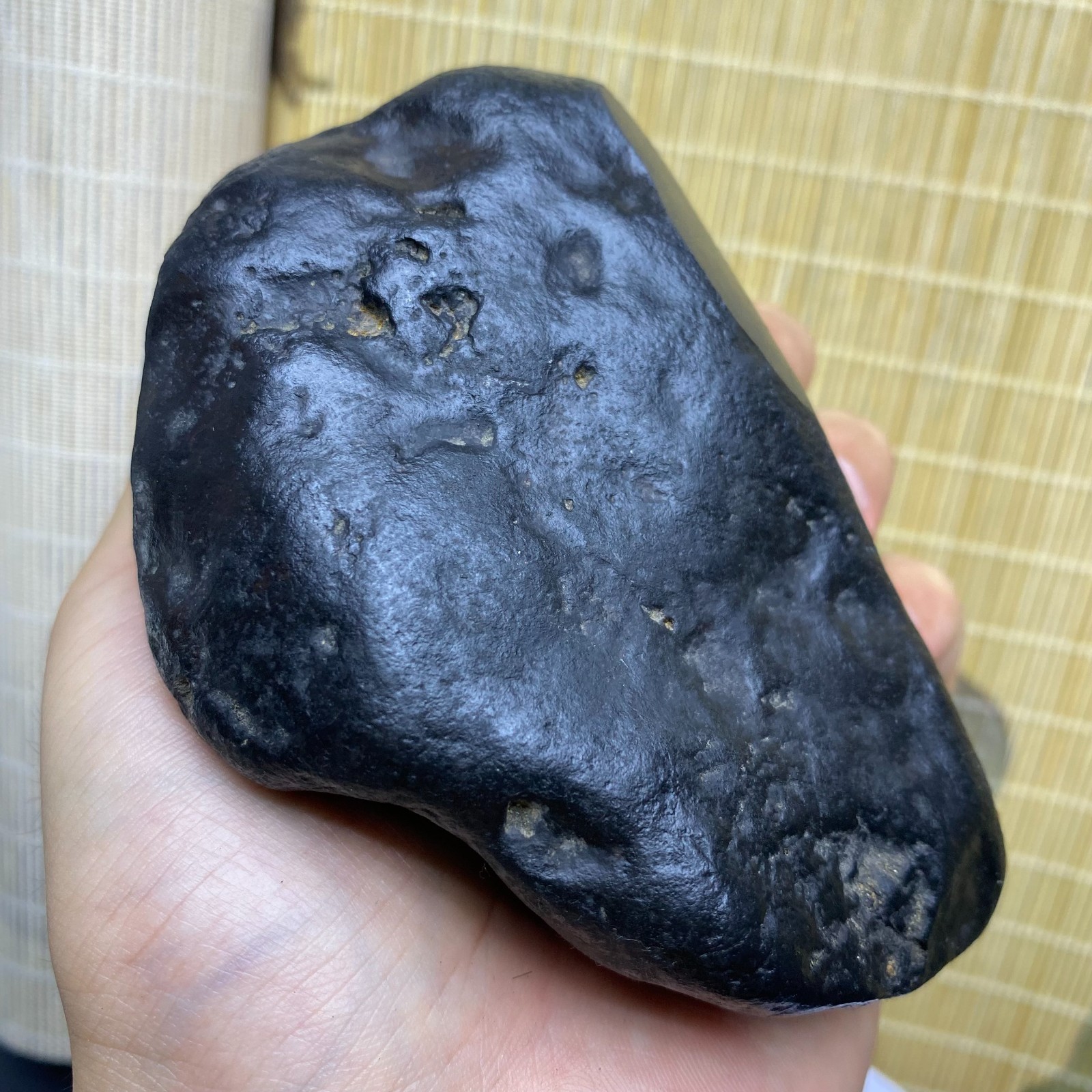 841g Natural Iron Meteorite Specimen from China H25