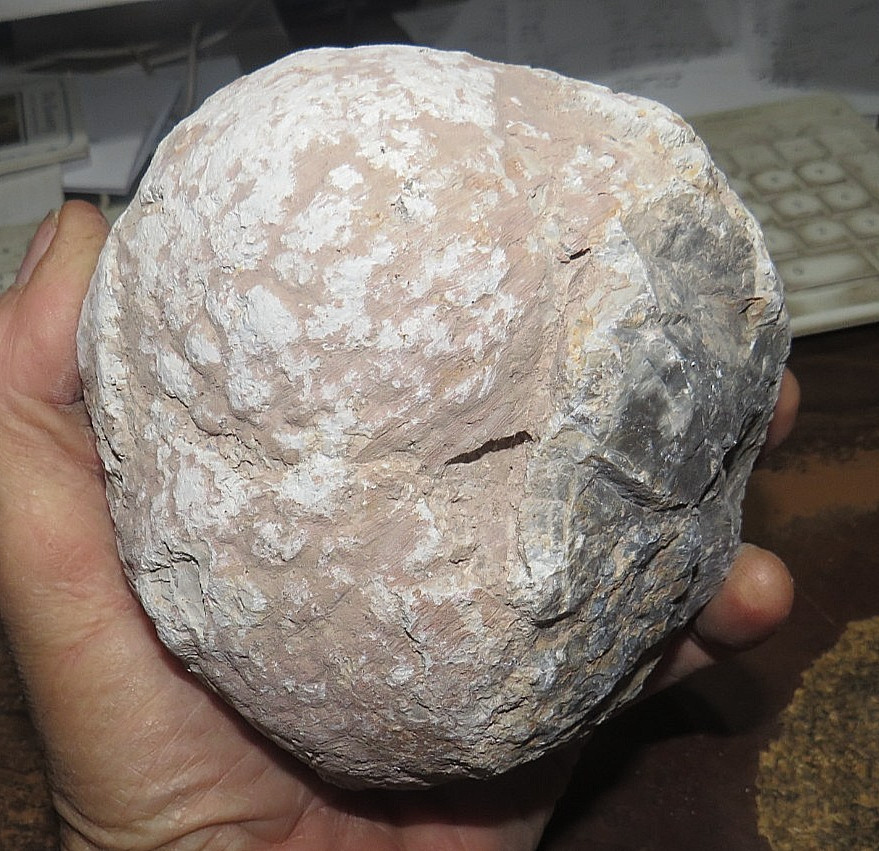 MEXICAN 4.5-5 INCH DRUZY MIST CRYSTAL GEODES ROUGH UNOPENED HOLLOW JAL