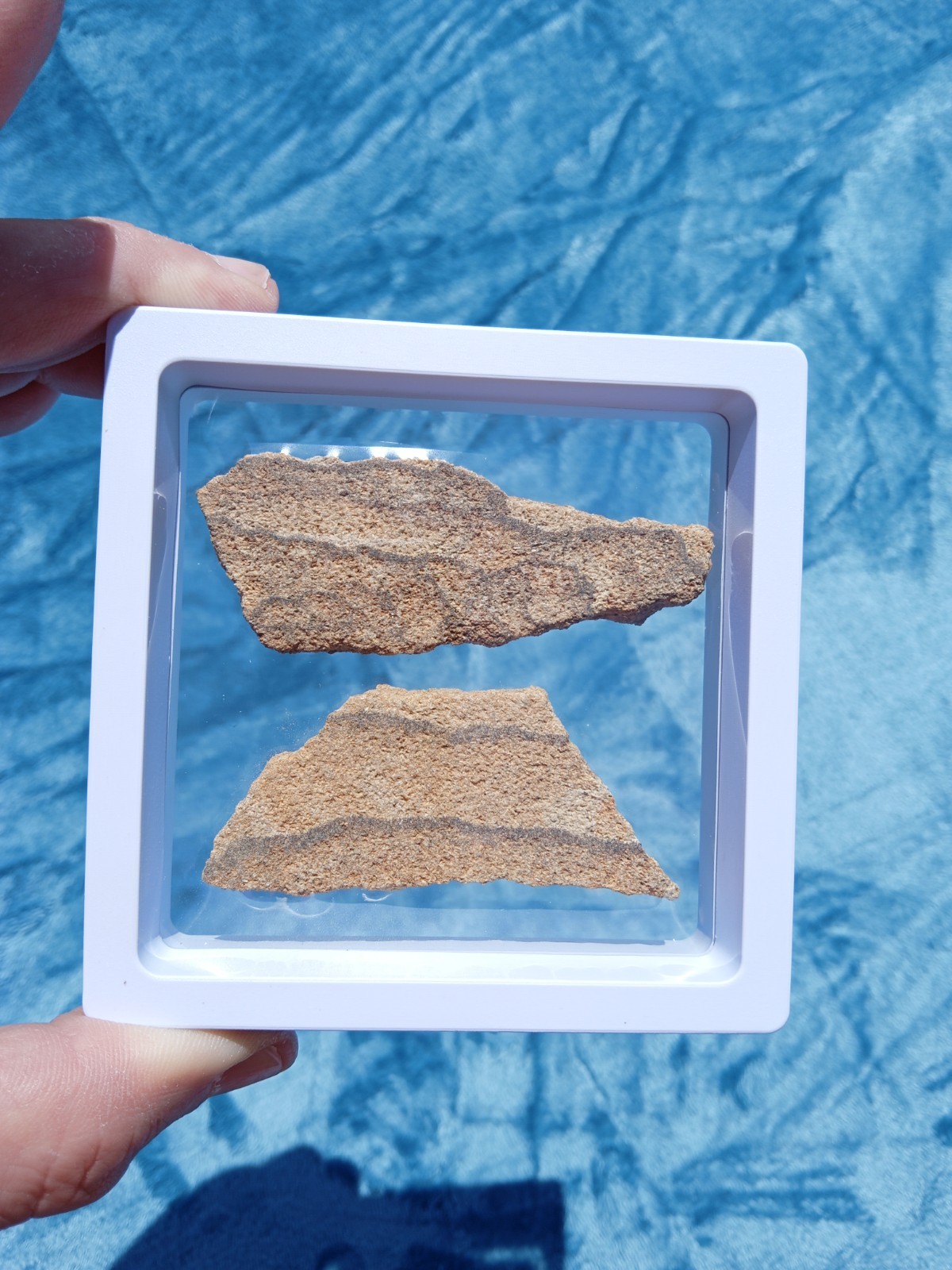 2 Colorful Display Boxes of Picture Desert 🏜️ Sandstone! Beautiful Patterns! D5