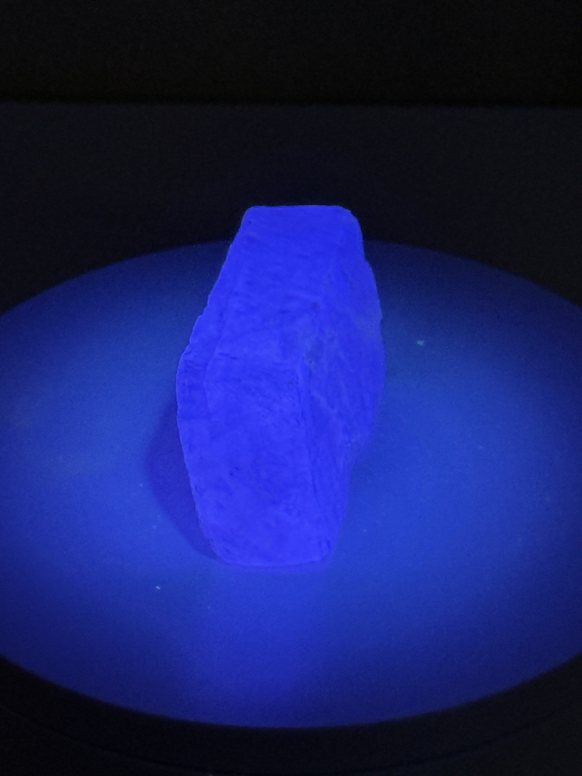 STUNNING Iceland Spar Calcite Crystal Specimen w/ Terlingua-like Fluorescence