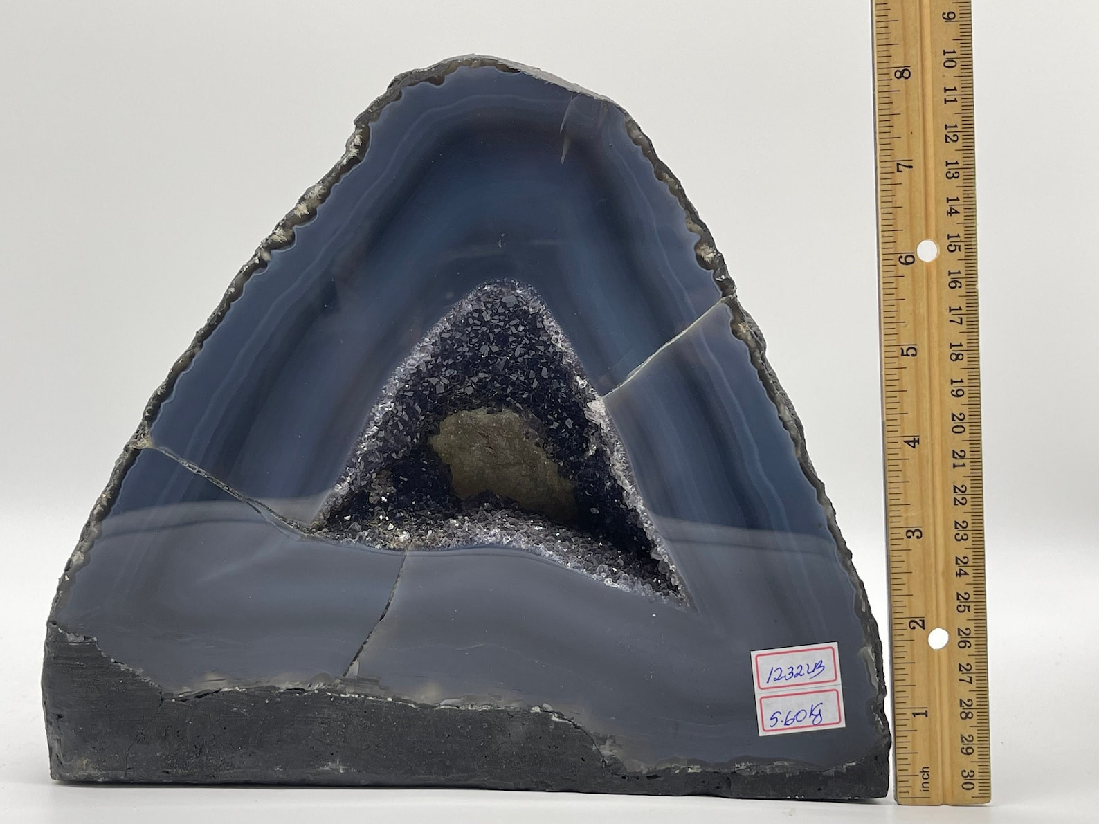 X-Large Polished Agate Geode, Agate Slice w. Cut Base or Self Standing,Pick Size