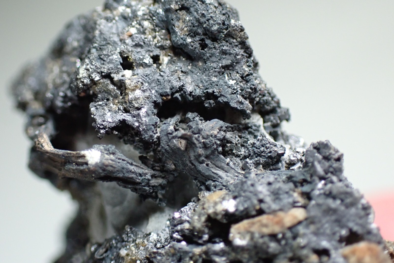 SILVER * WIRES ON CALCITE + GALENA * RARE LOCALITY !!! Trebsko, CZECH REPUBLIC