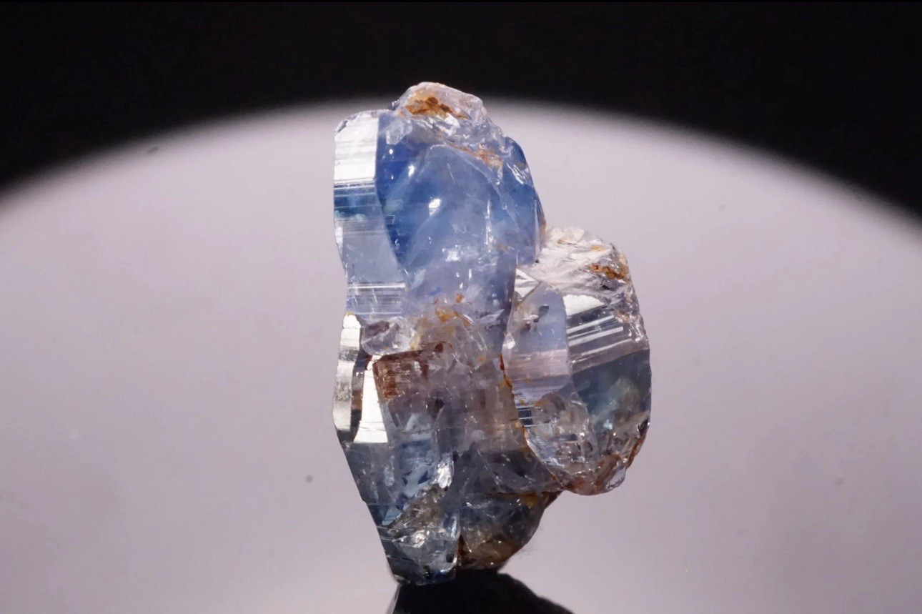 RARE LOCALE Gem Sapphire Corundum Crystal KATARAGAMA, SRI LANKA
