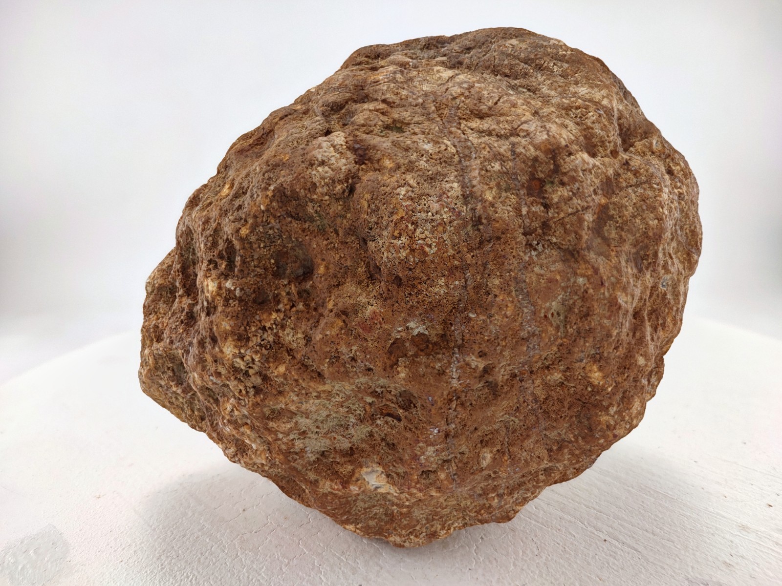 5″ Unopened Geode Natural Kentucky Crystal Quartz Non Rattler 4 LB