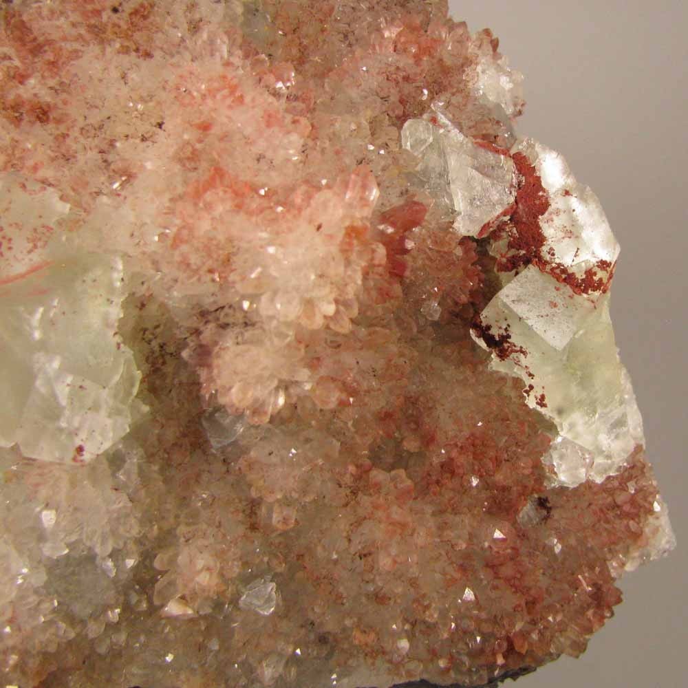 6.3″ Green FLUORITE & QUARTZ Crystals Cluster – Imilchil, Morocco – 3.3 lbs.