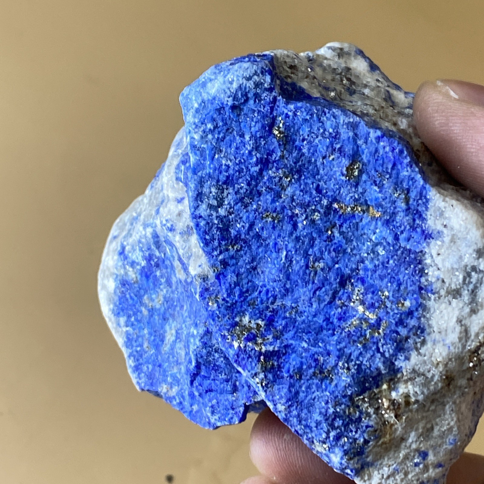 336 g Natural lapis lazuli Crystal gemstone Rough Mineral Specimen healing