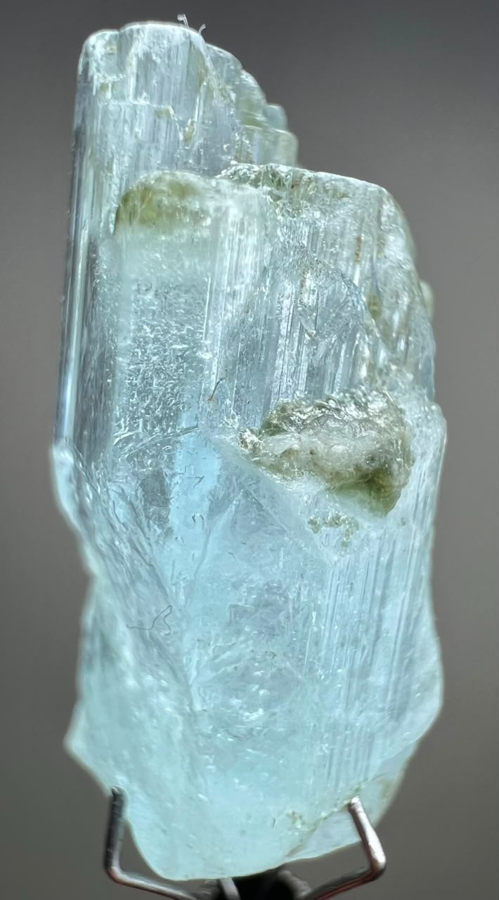 26Ct, Eye Clean! Natural Sky Blue Aquamarine Crystal From Shigar Valley PAk
