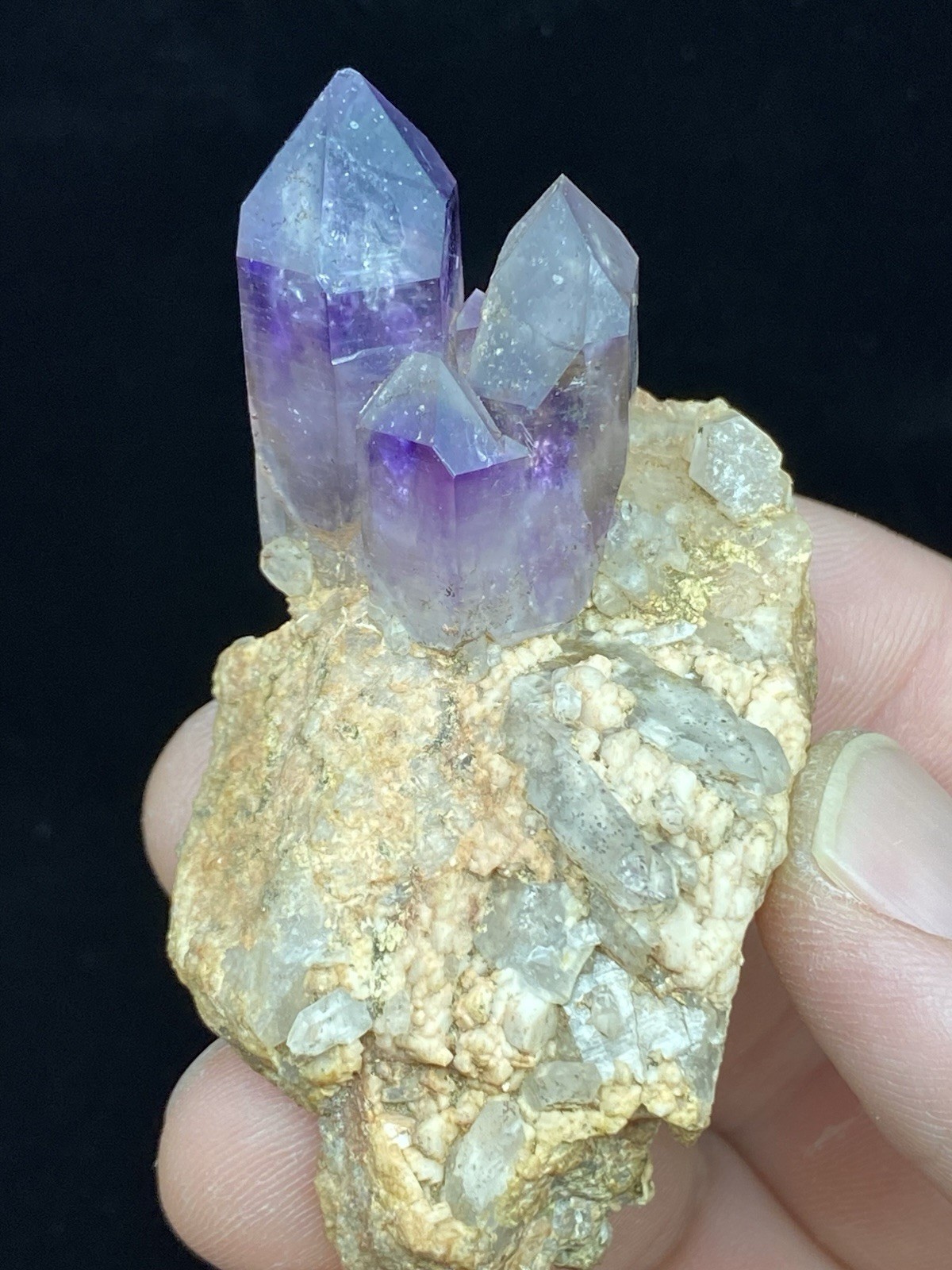 Old Stock Brandberg Amethyst Cluster – Namibia – Free Shipping