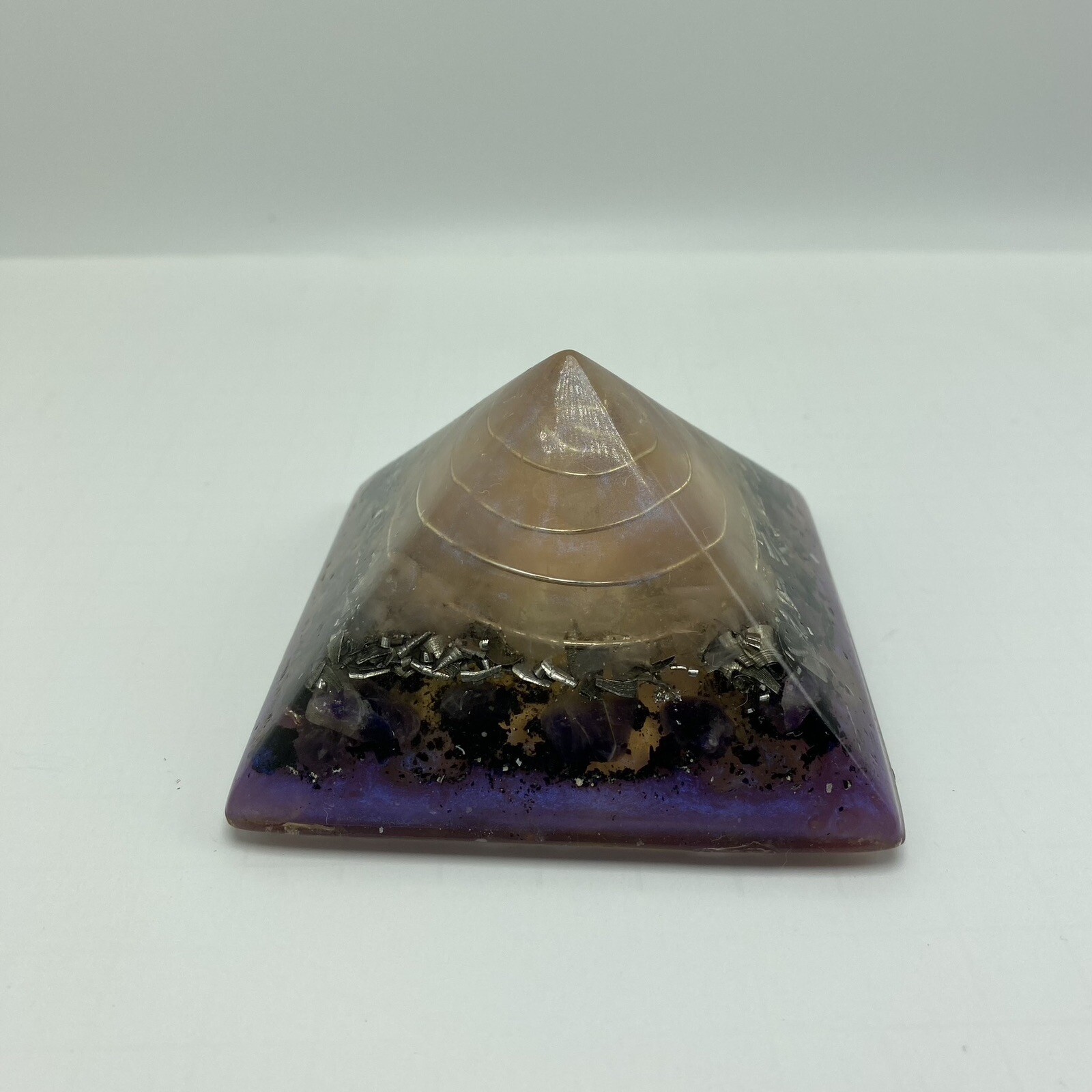 Organite Pyramid Acrylic Lucite Energy Cleanser
