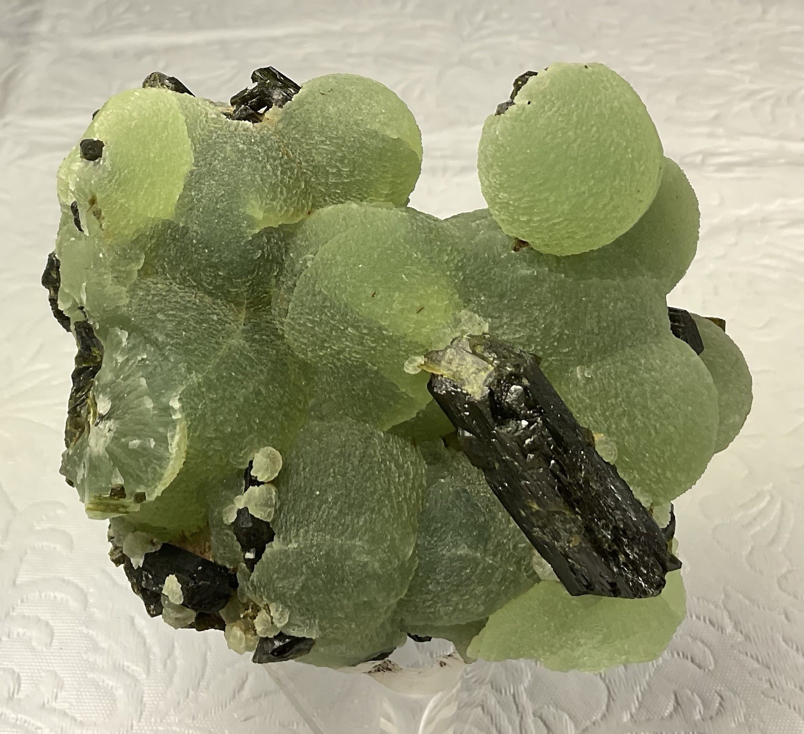 Botryoidal Prehnite and Epidote – Kayes Region, Mali, Africa.