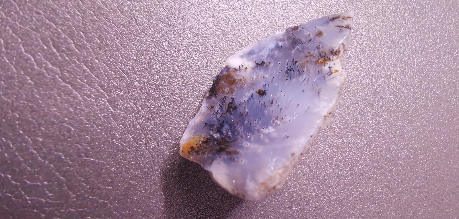 Scenic Dendritic Agate, Not Polished, 100% Natural Stone, 32 Grams