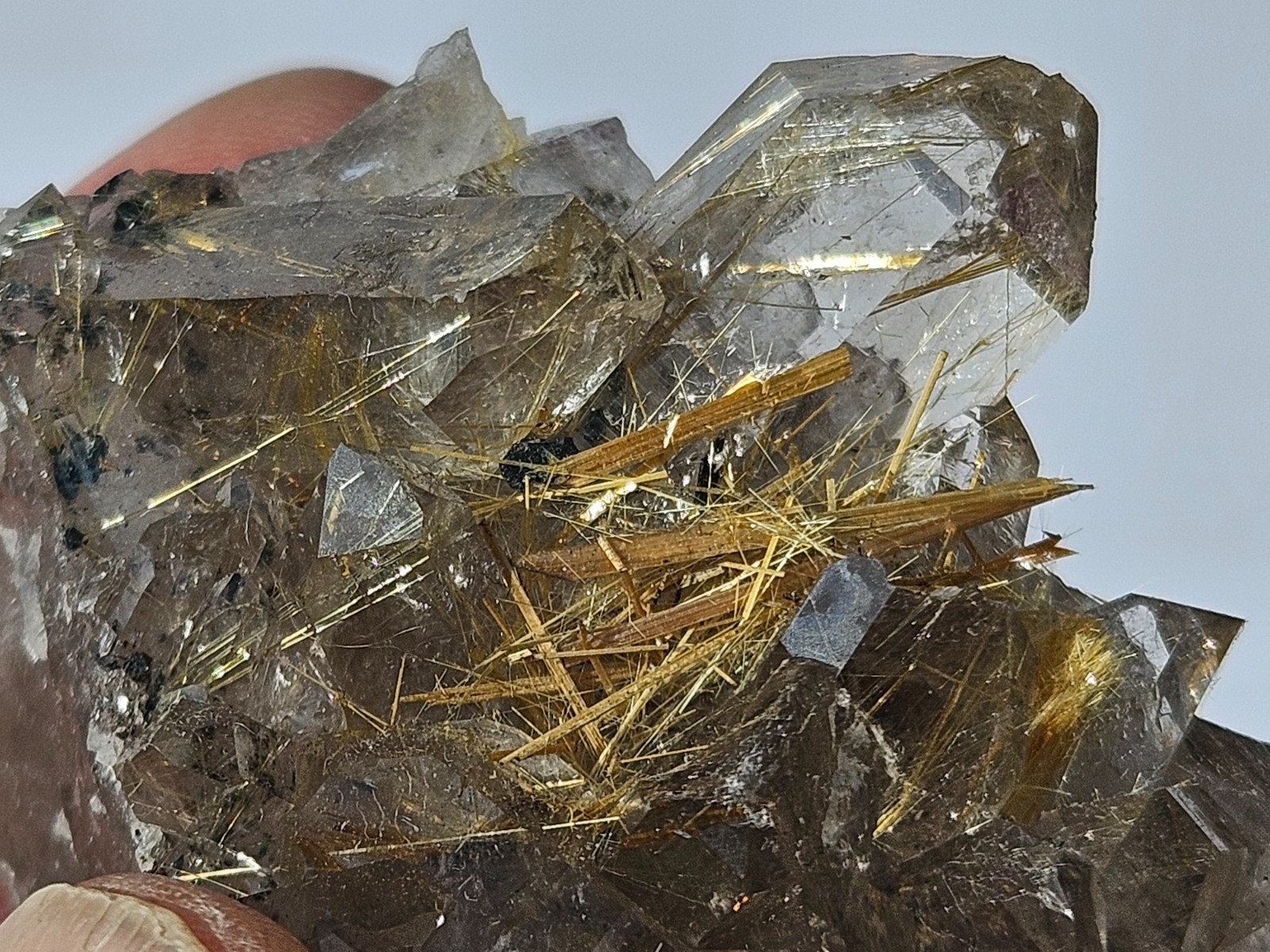 94g Rutilated Rutile Quartz from Novo Horizonte, Bahia, Brazil