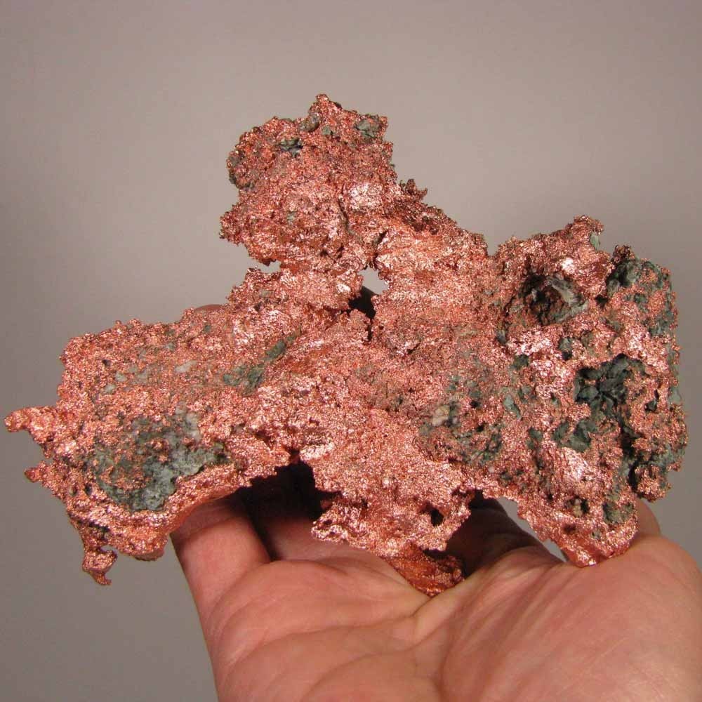 6″ Rough NATIVE COPPER Specimen – Keweenaw Peninsula, Michigan – 2.9 lbs.