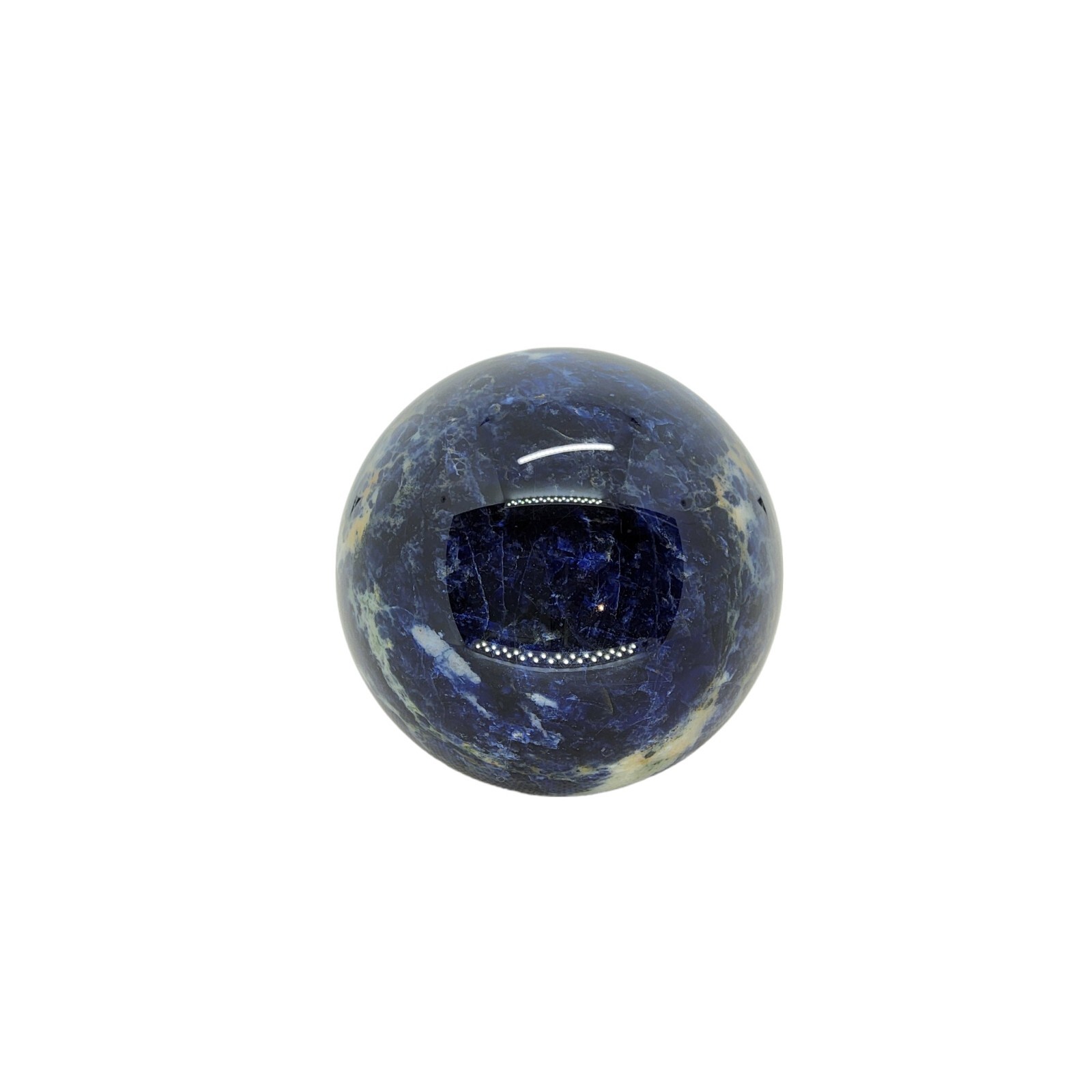 Sodalite, 2 3/8 inch, sphere, ball, specimen, display, gemstone, blue, #R-2975