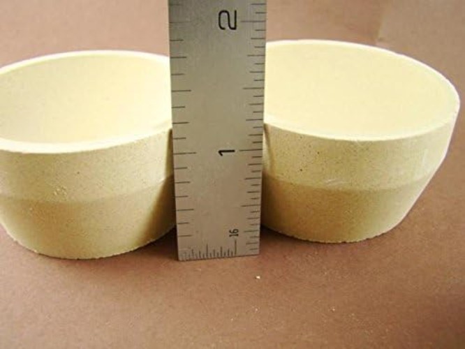 2-3/8″ Cupels for Melting Gold – 6 Pack