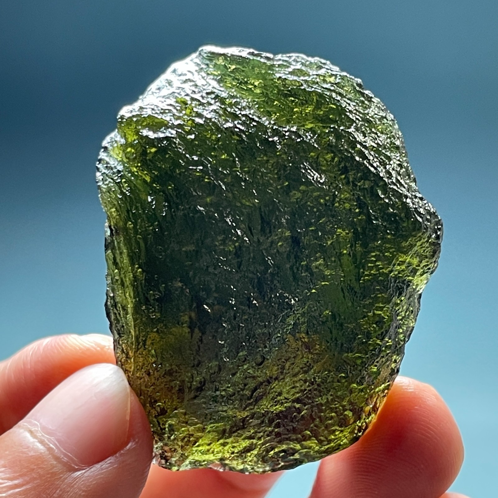 190CT Moldavite Genuine Raw Moldavite Crystal from Czech Republic PICcertificate