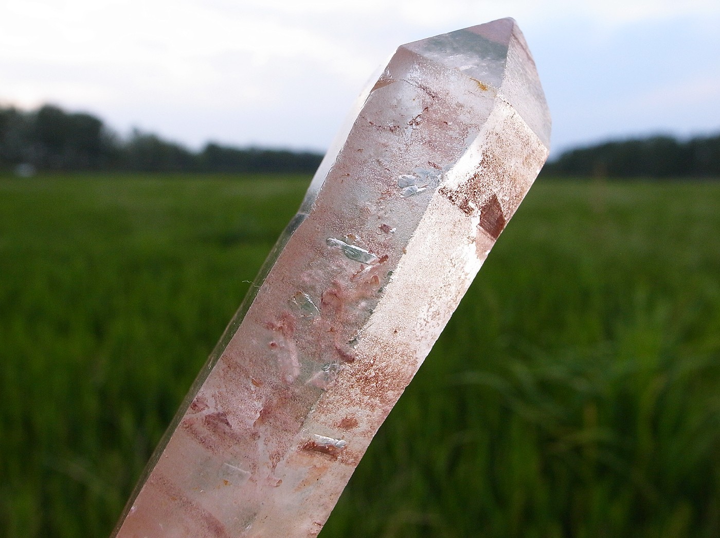 Manifestations!! Delicate PINK LEMURIAN QUARTZ + MASTER DT CRYSTAL+NATURAL VERY
