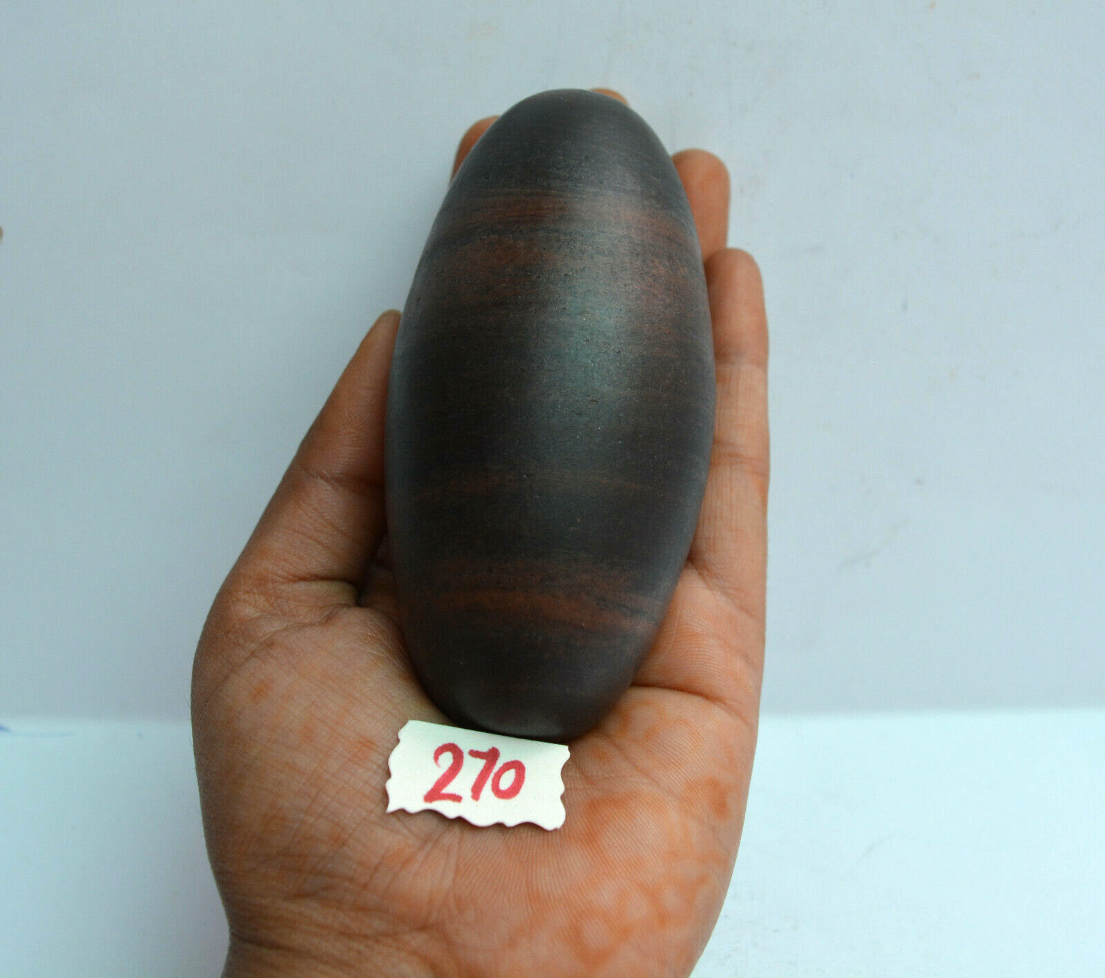 Shiva Lingam Stone, Shiva Lingam Sacred Stones from Narmada River India,~ 270
