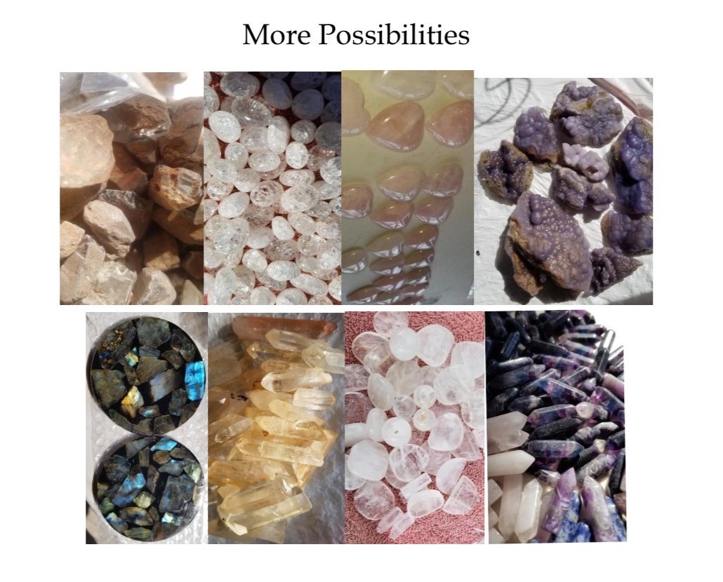 Crystal Mystery Box – 6 Surprise Treasures! Avg. 3.1 lbs