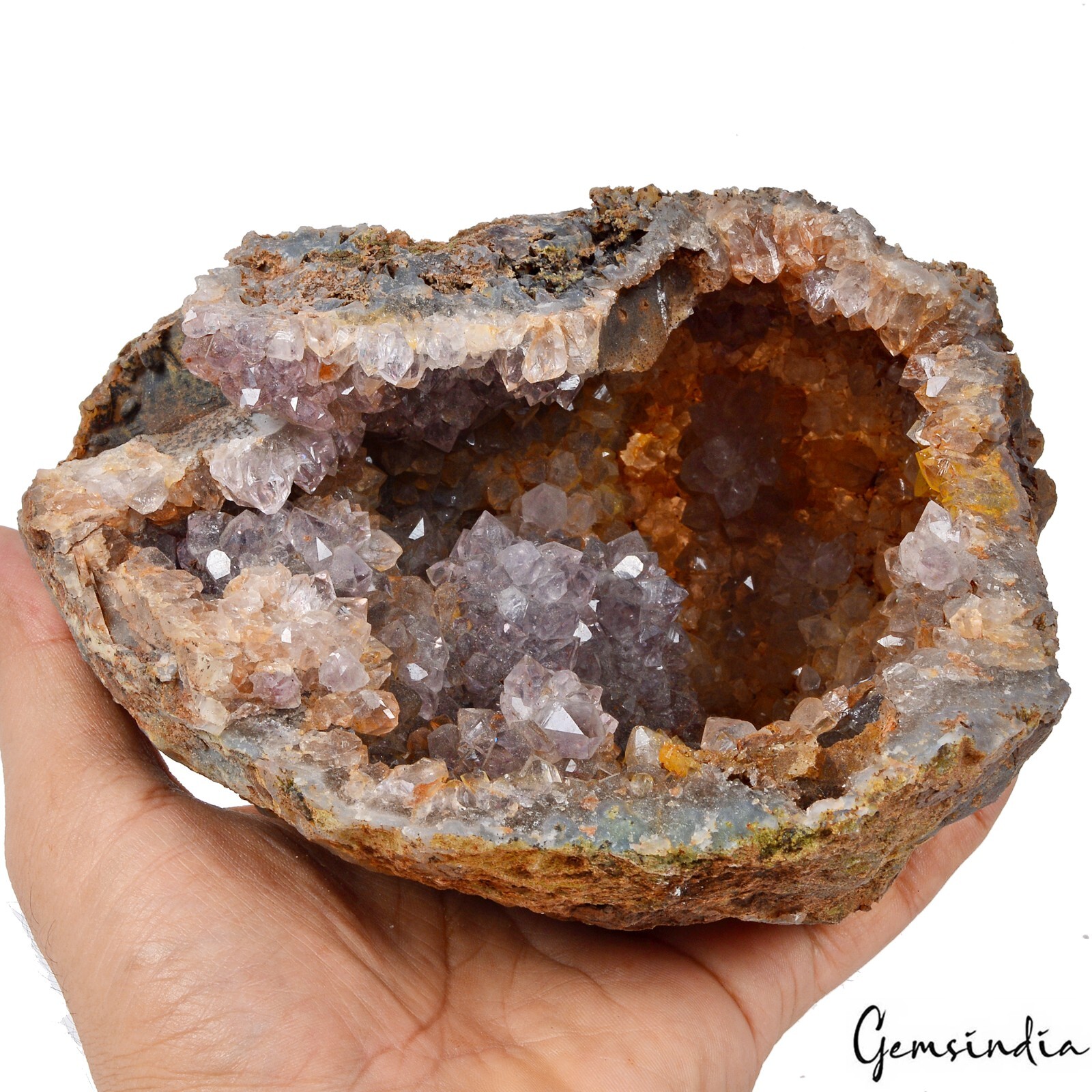 1.5 kilo Natural Amethyst Cluster Uncut Raw Crystal Healing Geode From Uruguay