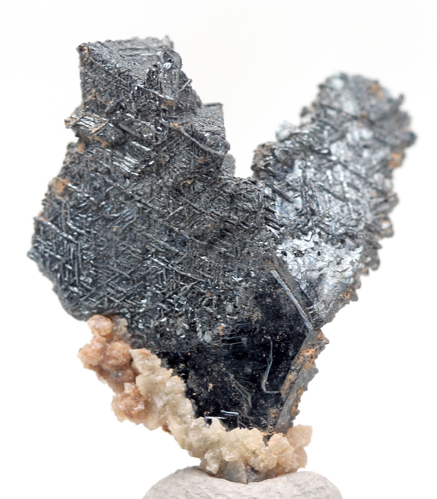 HEMATITE PSEUDOMORPH MAGNETITE Tabular Mineral Specimen Crystal Cluster MOROCCO