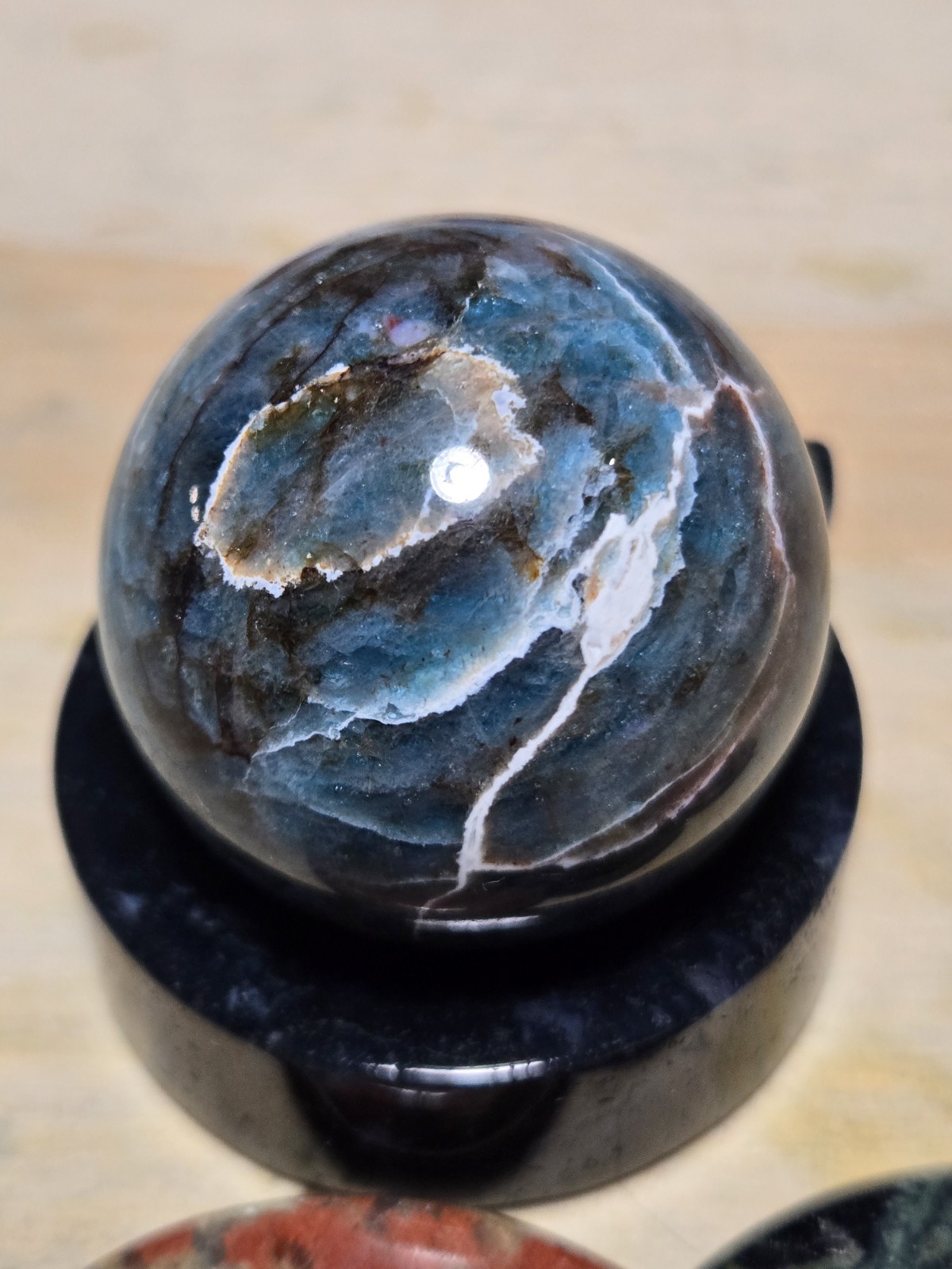 Cute Mini Collection! Mixed Materials-apatite, Moss Agate Mini Holder & Cabs!O19