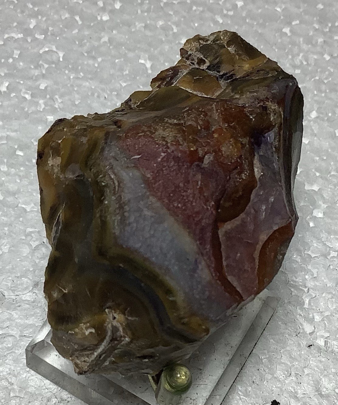 Stick Turkish Agate Specimen Quality, Face Polish 40x60x15mm 2.3oz #358