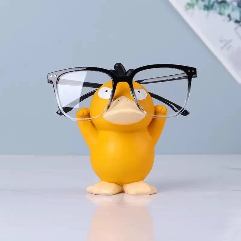 Psyduck Glasses Stand Cute Anime Ornament Eyewear Display Holder*